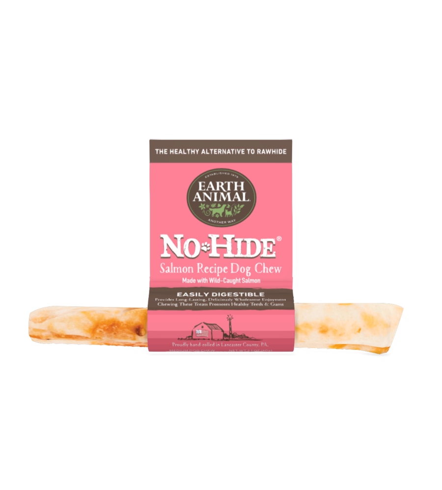 Earth Animal No-Hide Salmon Chew Tuggben, flera storlekar  - 2