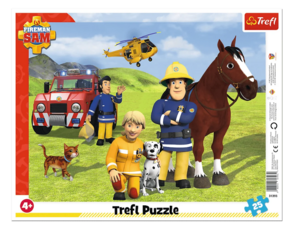 Trefl 31393 Fireman Sam Always on guard 25 Pieces