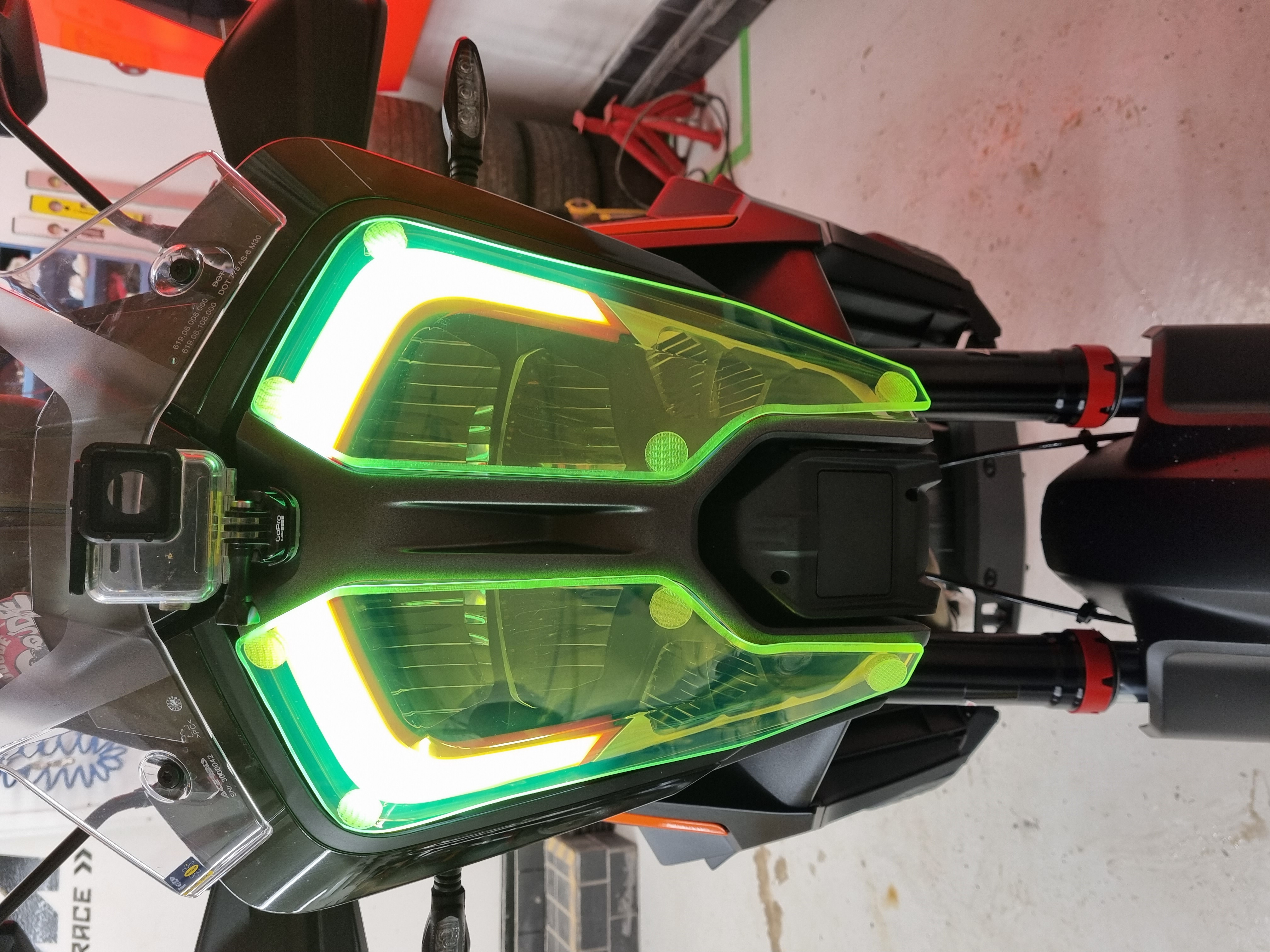 Gult glas till KTM 1290 super Adventure - 3
