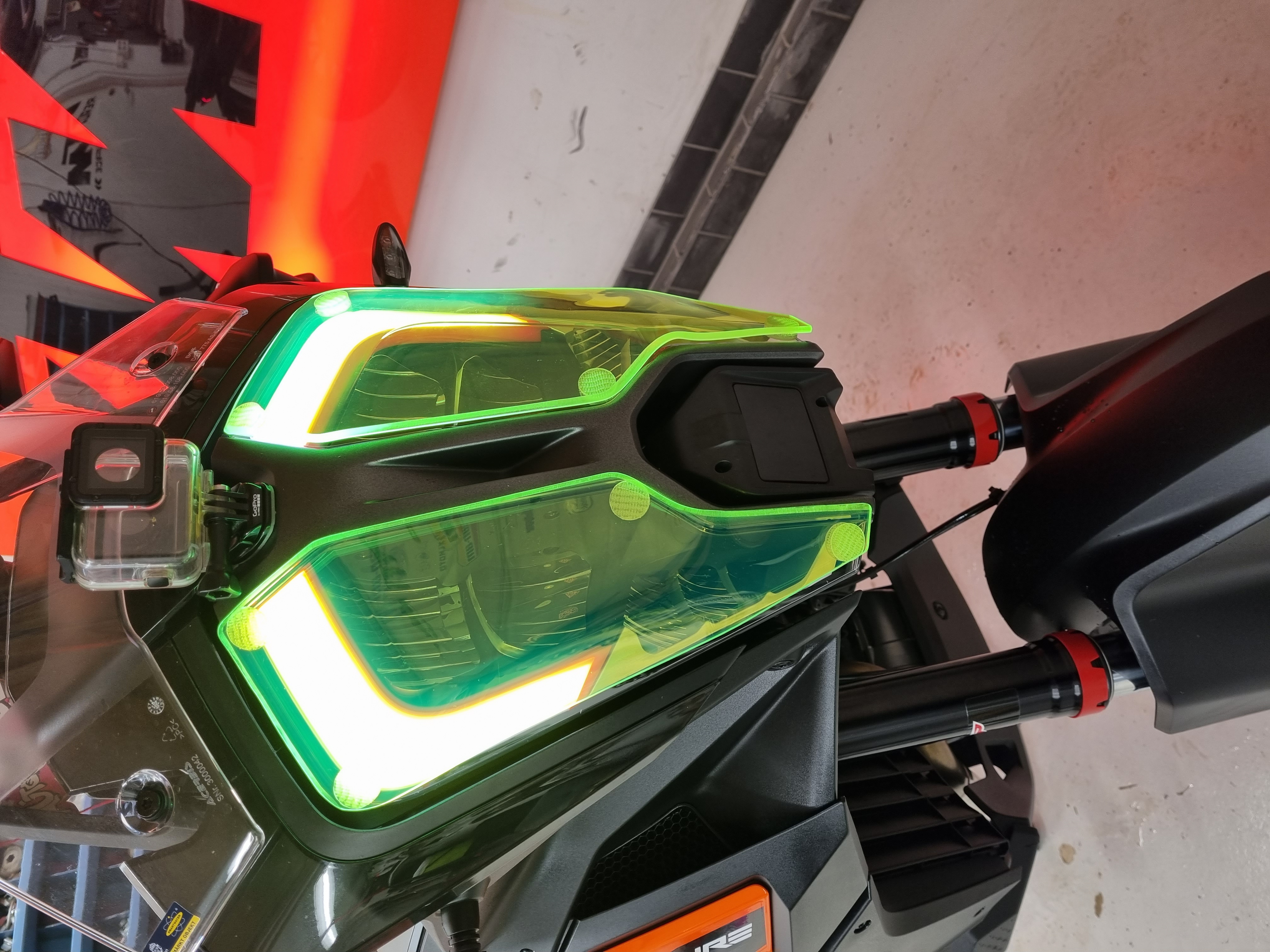 Gult glas till KTM 1290 super Adventure - 2