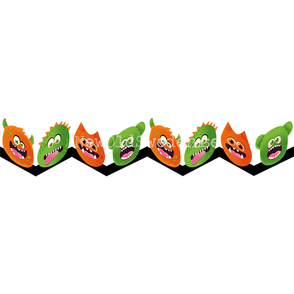 Pappersrad Monster 2 stycken x 10 x 60 cm - R11 - 4