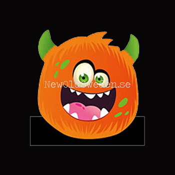 Pappersrader Monster 2 stycken -  60 x 10 cm - R11