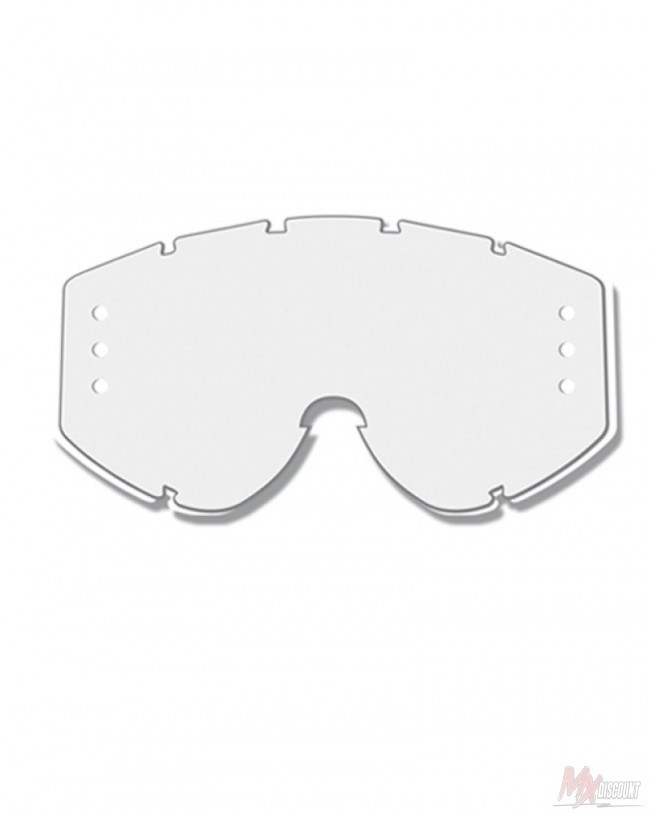 ProGrip Mx 3303 Vista White Clear Motocross Dirt Bike Goggles 