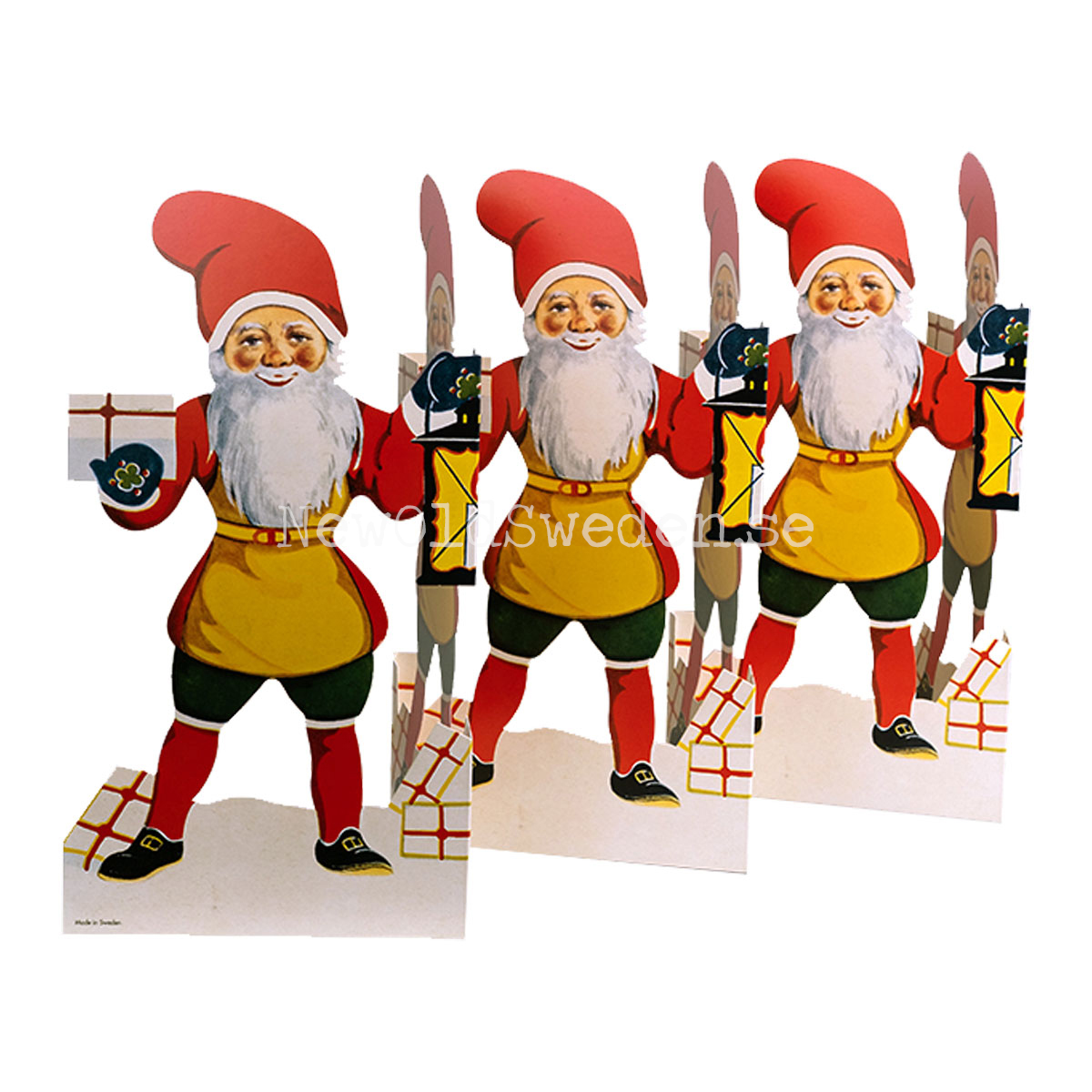 Pappersrader Jättetomte Lykta - 100 x 31 cm - R12 - 6