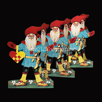 Pappersrad Tomte Fläthjärta 14 x 60 cm - R14
