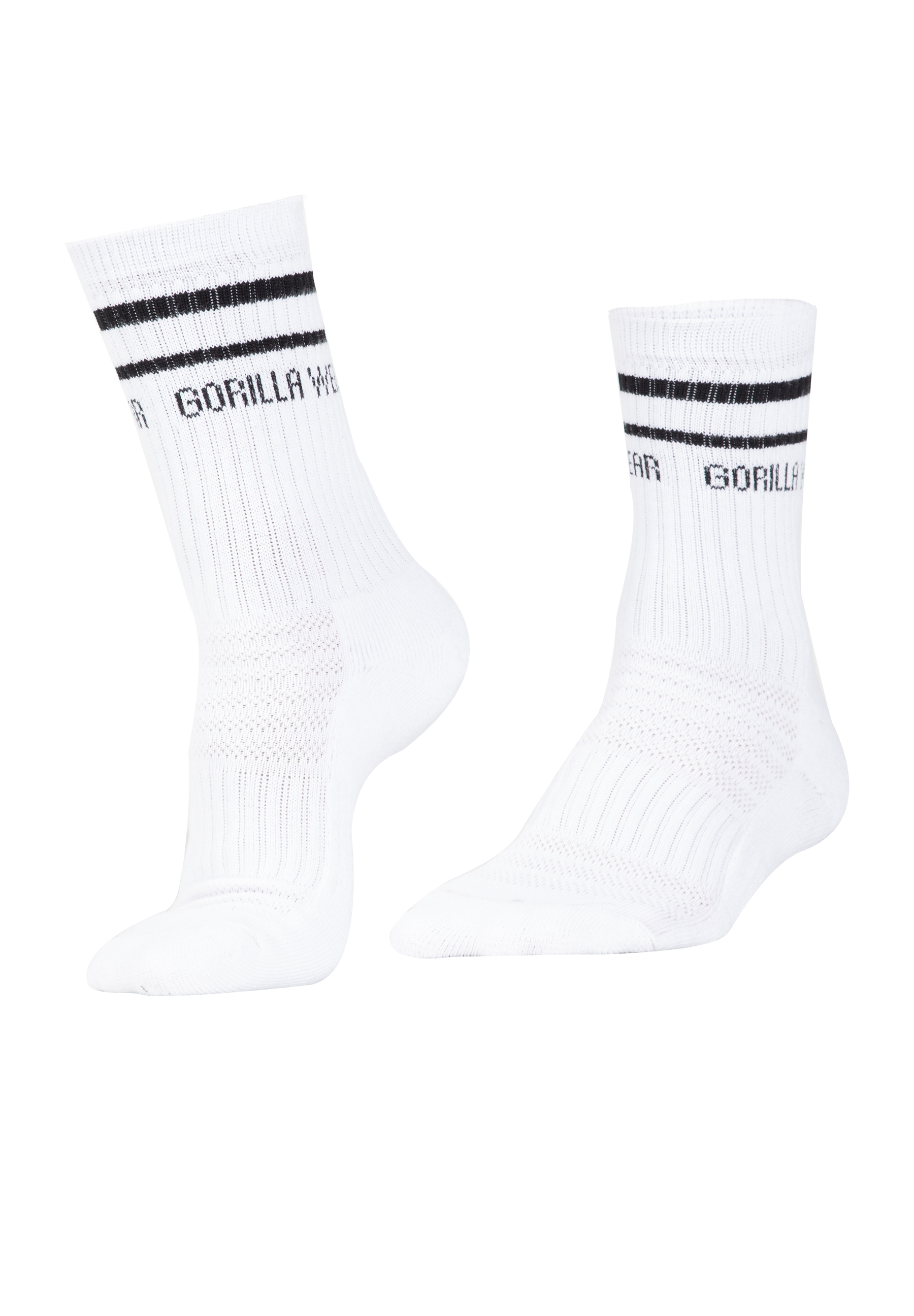 Gorilla Wear Crew Socks, white - 3