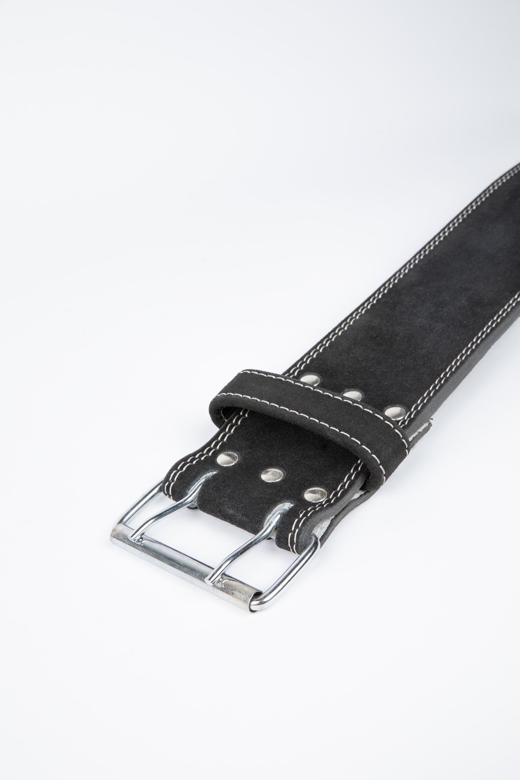 4 Inch Powerlifting Belt, black - 3