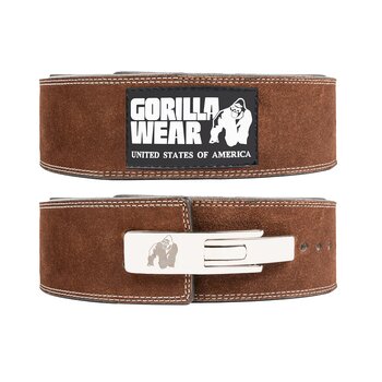 4 Inch Powerlifting Lever Belt, brown