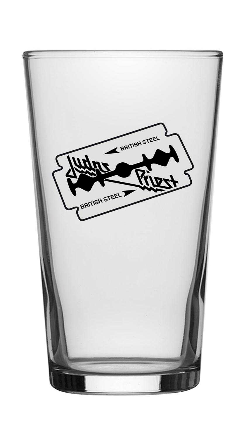 Judas Priest British Steel Öl Glas