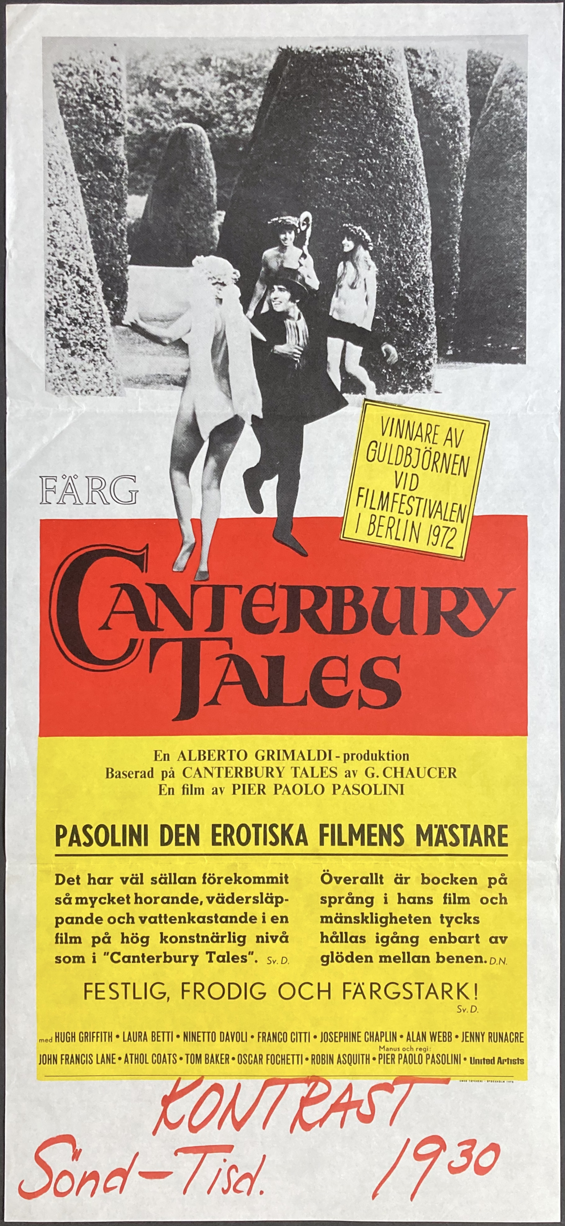 Nostalgipalatset - THE CANTERBURY TALES (1972)