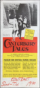 CANTERBURY TALES (1972)