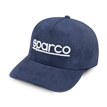 Sparco keps Suede, Blå