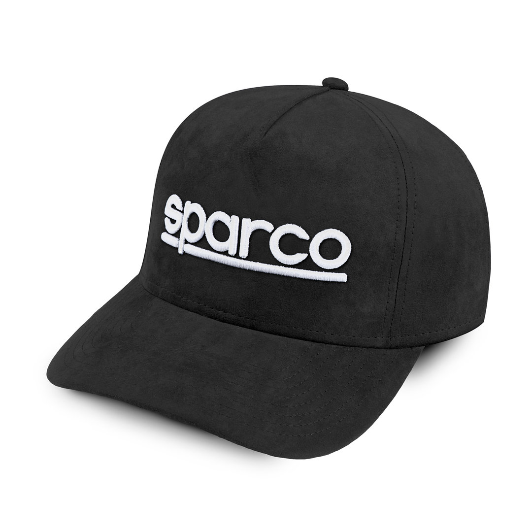 Sparco keps Suede, Svart