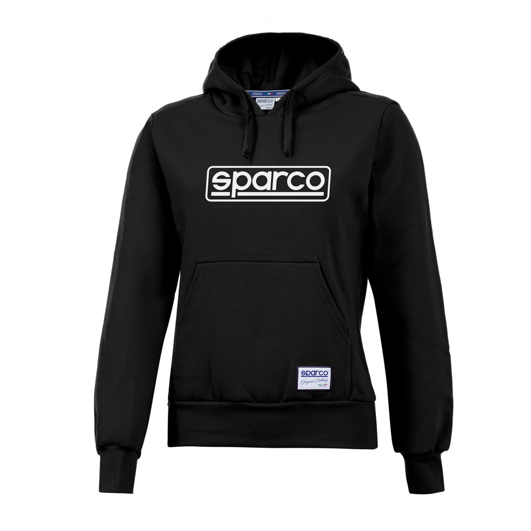 Sparco Hoodie Lady Frame, Svart