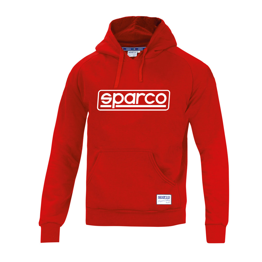 Sparco Hoodie Frame, Röd
