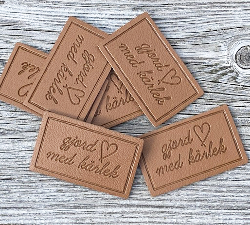 Letherlabel brown gjord med kärlek - 3