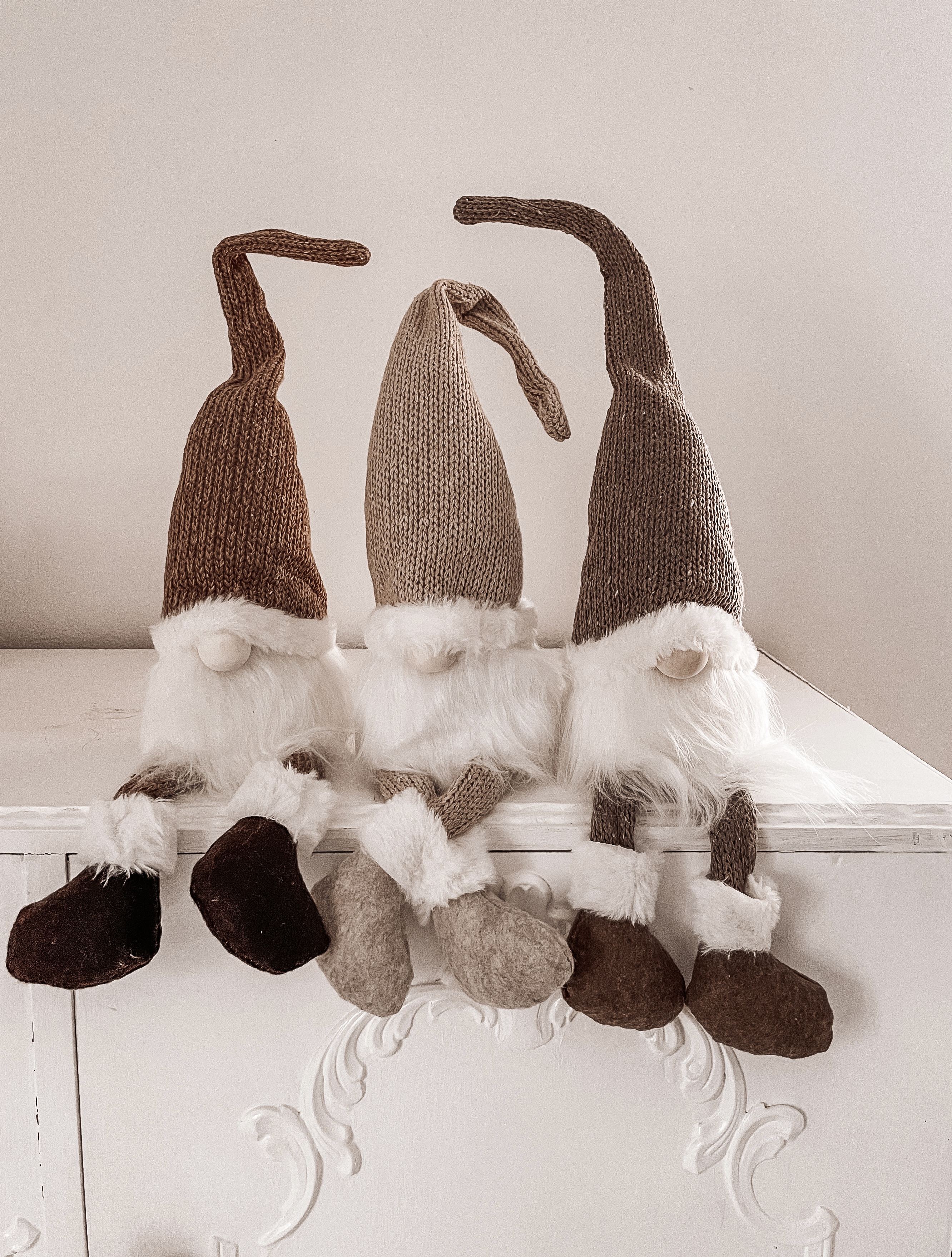Sittande Tomte 65 cm (Välj variant)