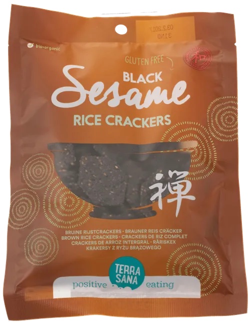 Sesamkex Svarta 60g Terra Eko