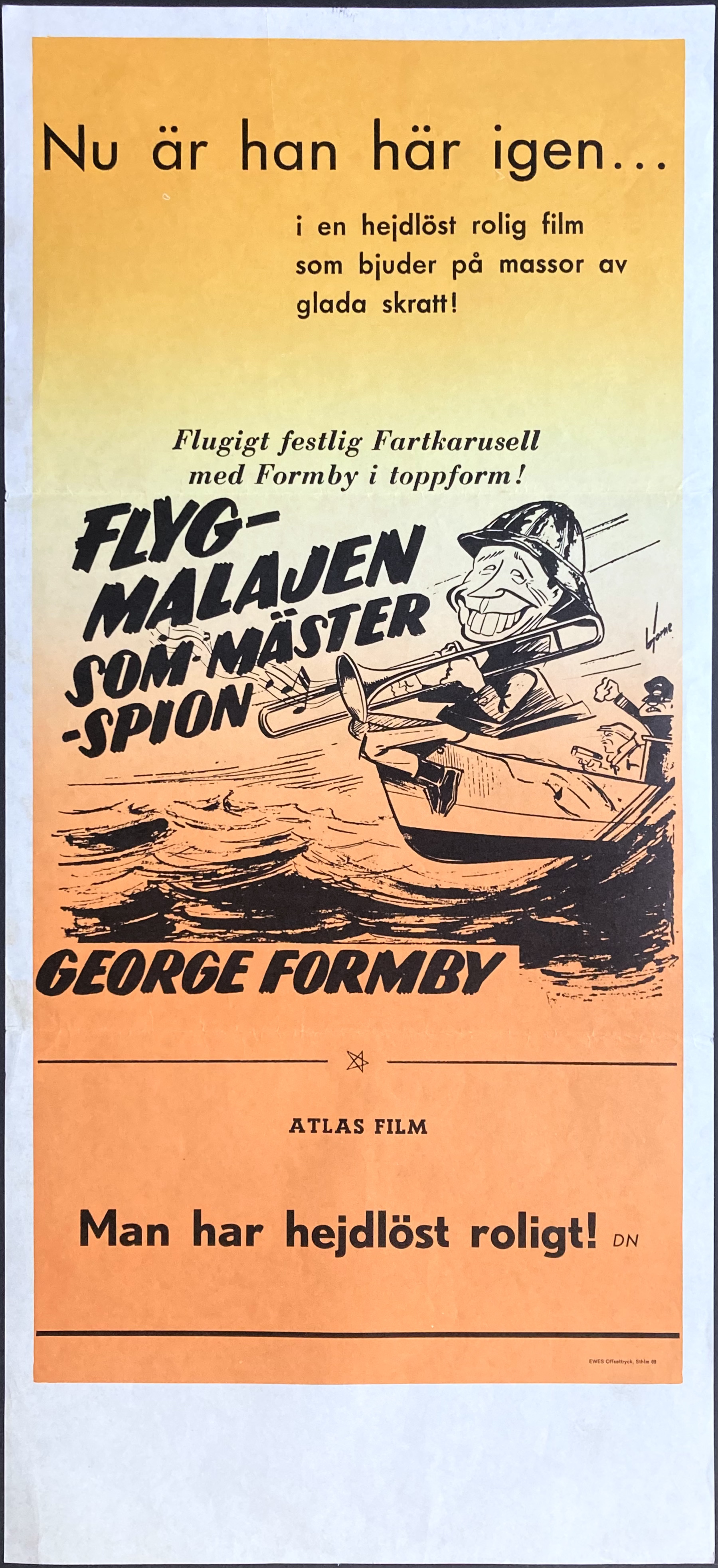 FLYGMALAJEN SOM MÄSTERSPION (1940)