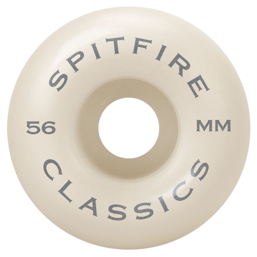 Spitfire F4 Classics 99DU 56mm Blue Skateboard Wheels - 2