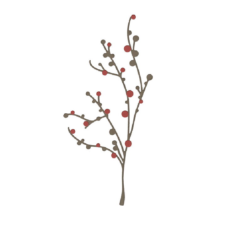 Lifestyle Crafts Cutting Dies - Branch & Berries DC0015