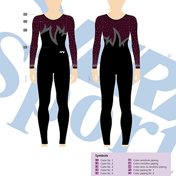 Sienna och Oliver heldräkt/ catsuit Ver.2