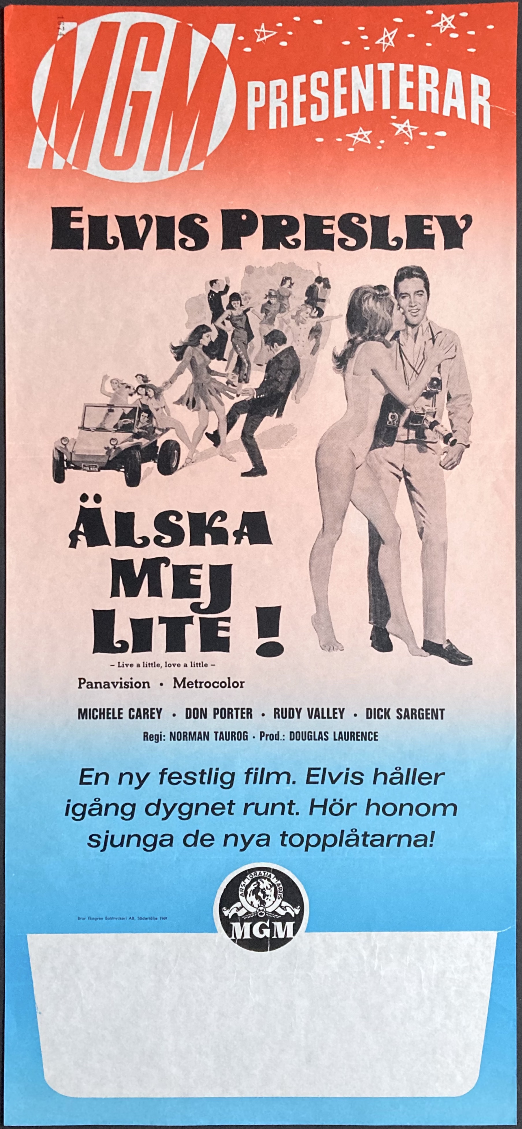 LIVE A LITTLE, LOVE A LITTLE (1968)