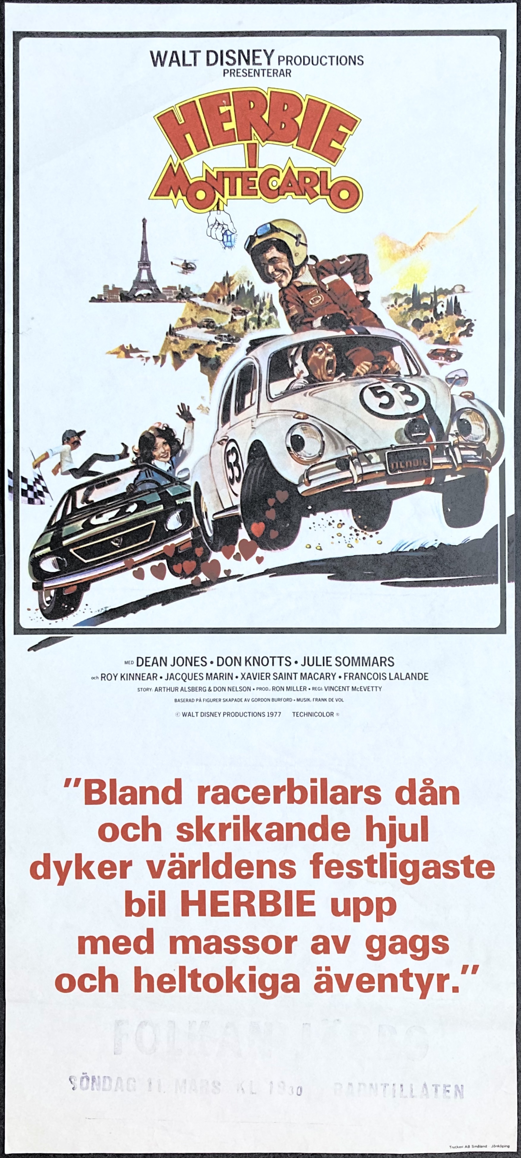 HERBIE I MONTE CARLO (1977)