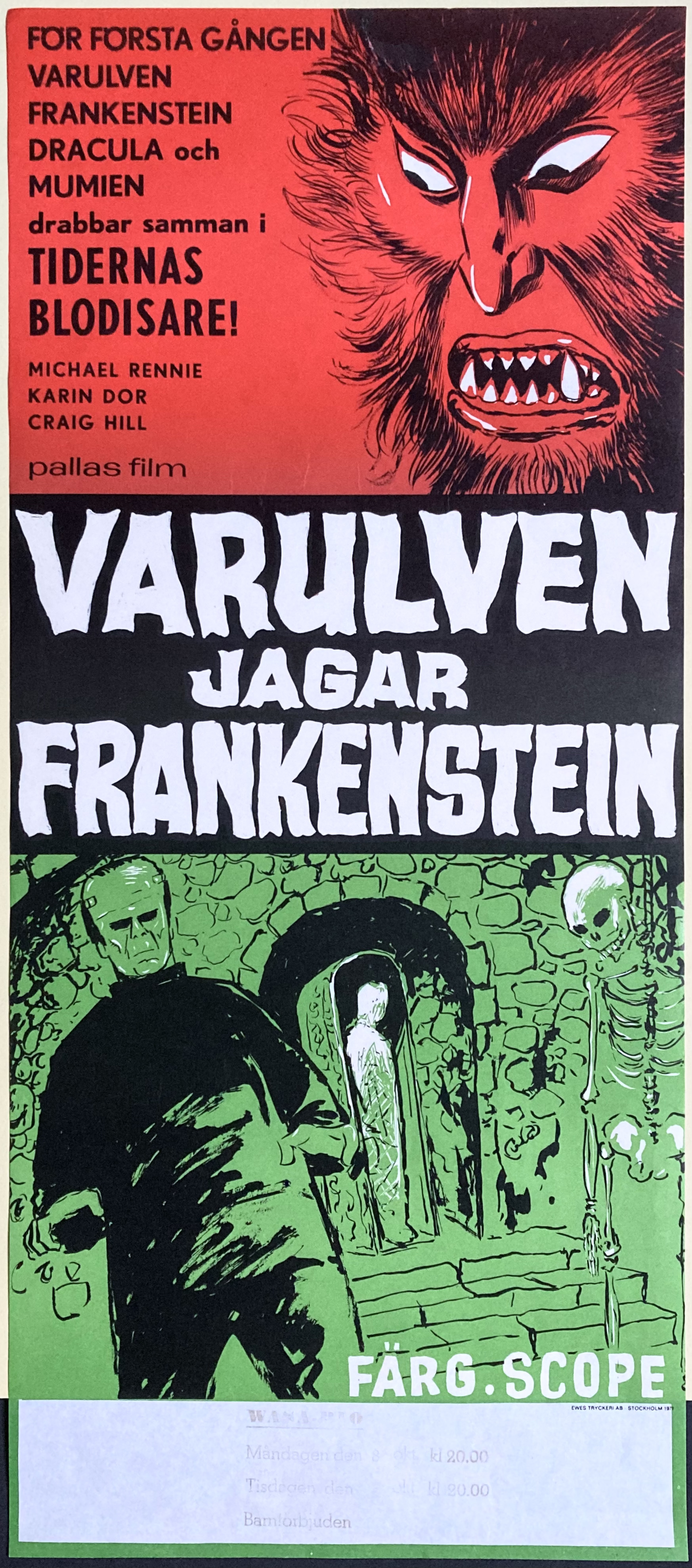 VARULVEN JAGAR FRANKENSTEIN (1970)