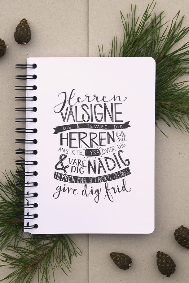 Anteckningsbok: VÄLSIGNELSEN - 3
