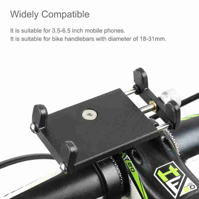 Mobilhållare Aluminium - Cykel Mini - 3