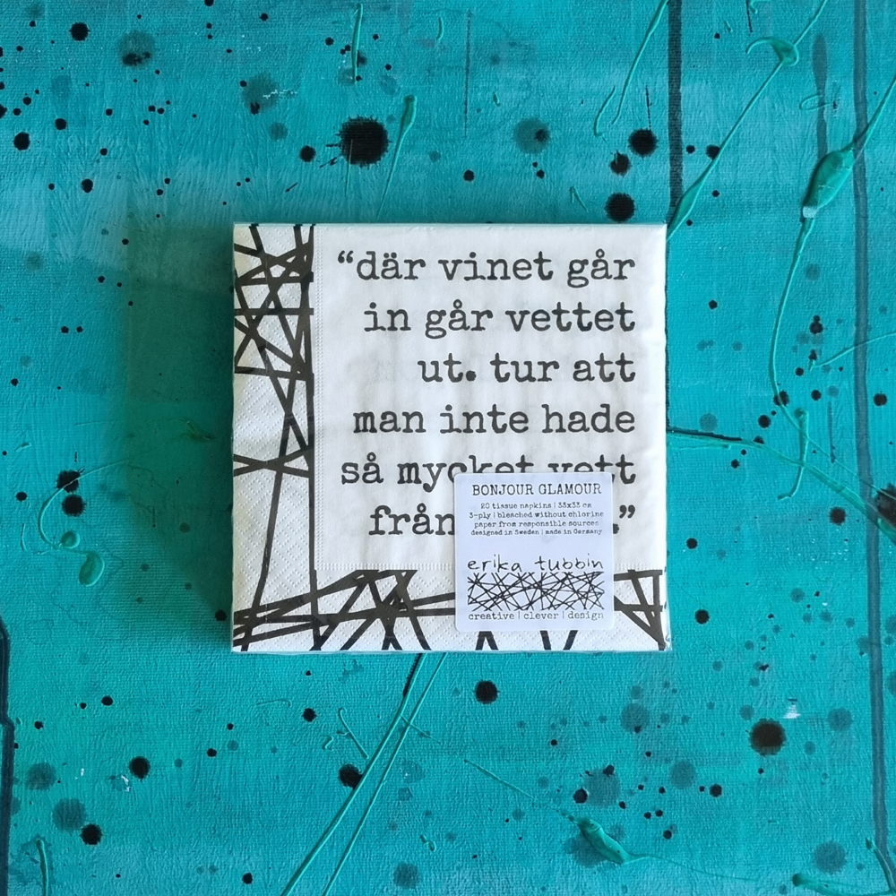 paper napkins BONJOUR GLAMOUR - 2