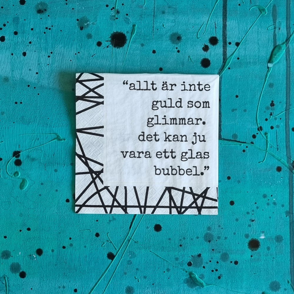 paper napkins BONJOUR GLAMOUR - 11