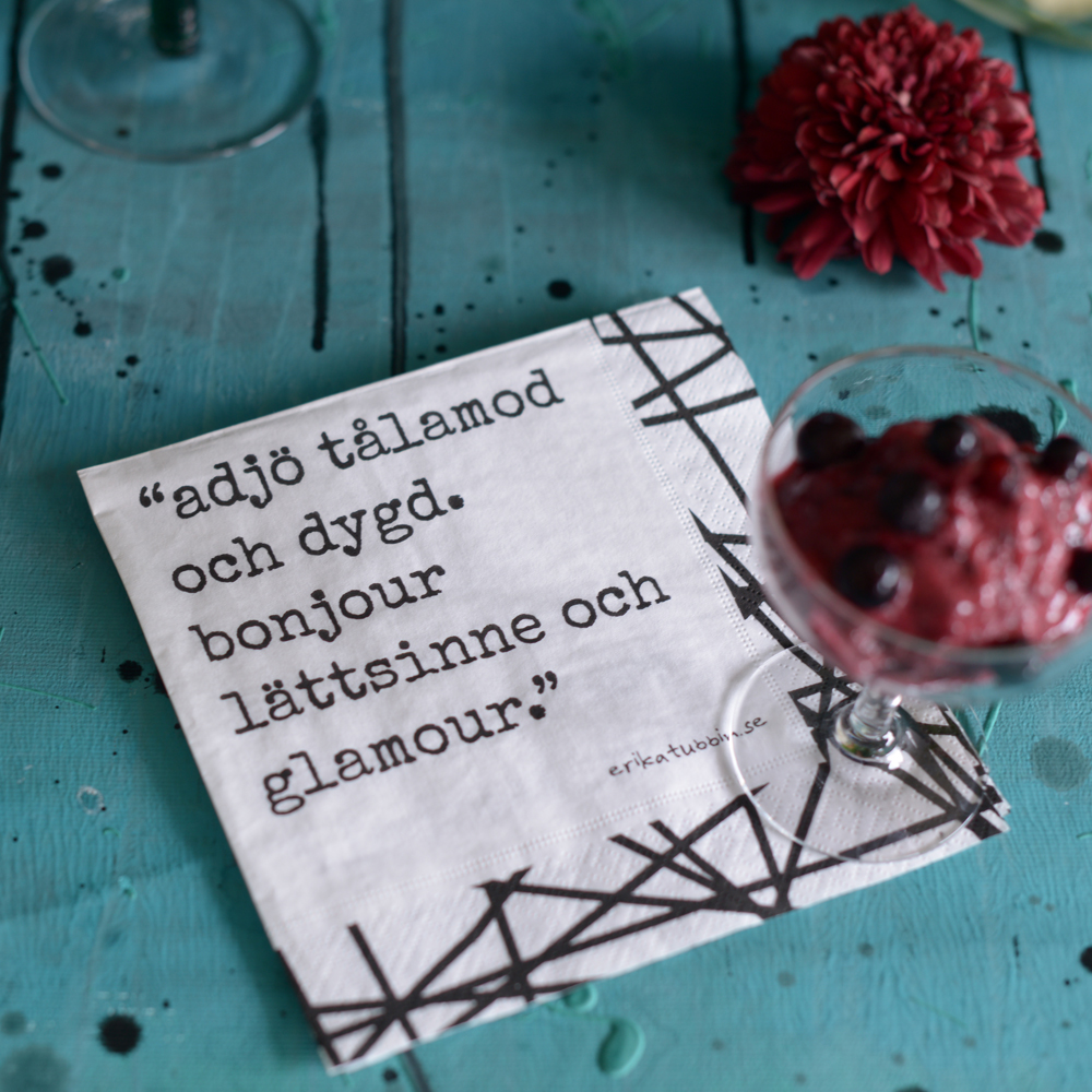 paper napkins BONJOUR GLAMOUR - 3