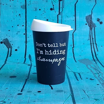 to go mug CHAMPAGNE