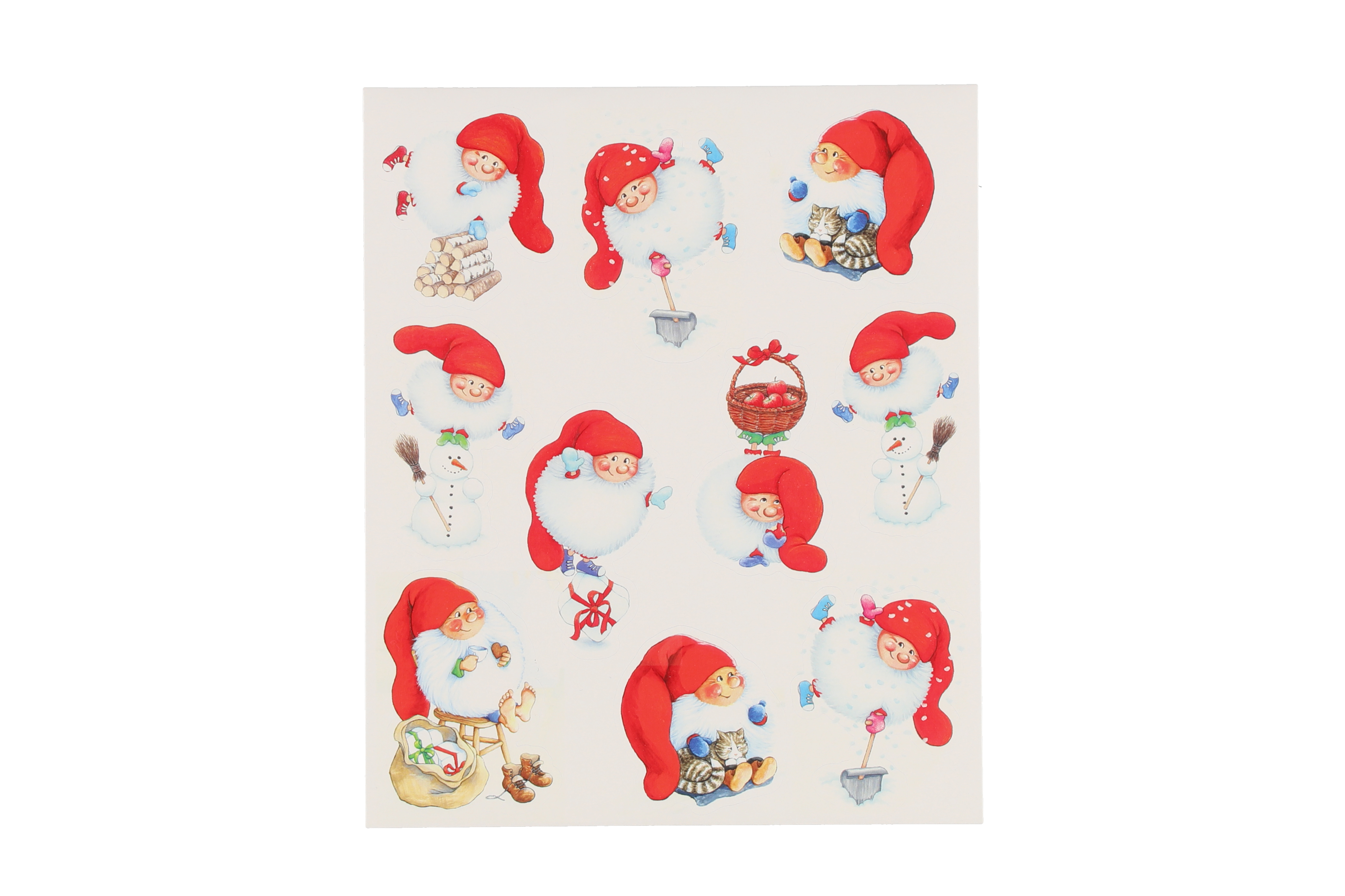 Kapel Christmas stickers 15x20cm 20pcs