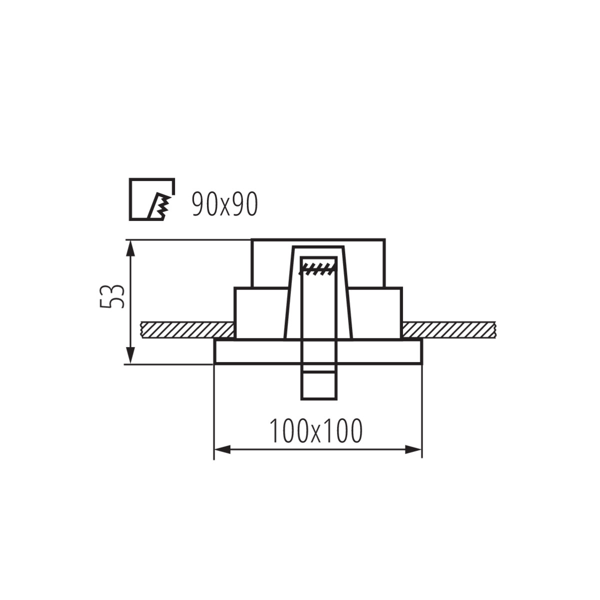 KANLUX Downlight REUL Vit/Vit - 2