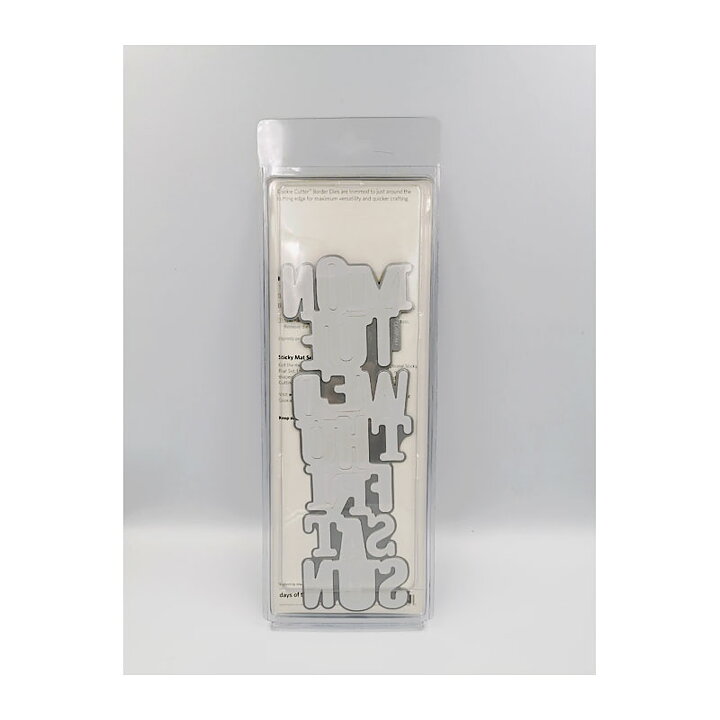 Quickutz Cookie Cutter Dies - Days of the Week CC-BDR-062