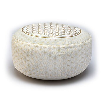 Meditation Cushion Flower Of Life Organic Cotton