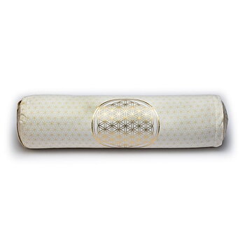 Bolster Round Flower Of Life Organic Cotton