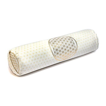 Bolster Round Flower Of Life Organic Cotton