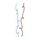Lifestyle Crafts Cutting Dies - Curls DC0014