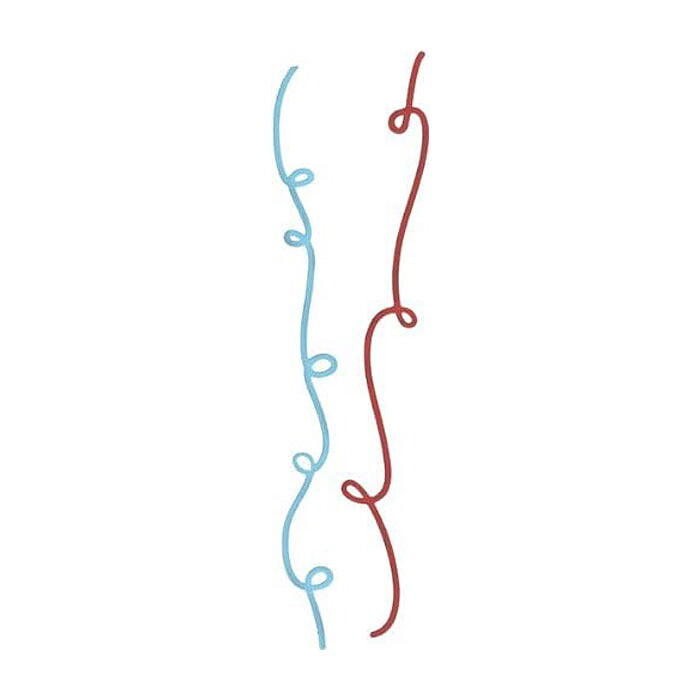 Lifestyle Crafts Cutting Dies - Curls DC0014