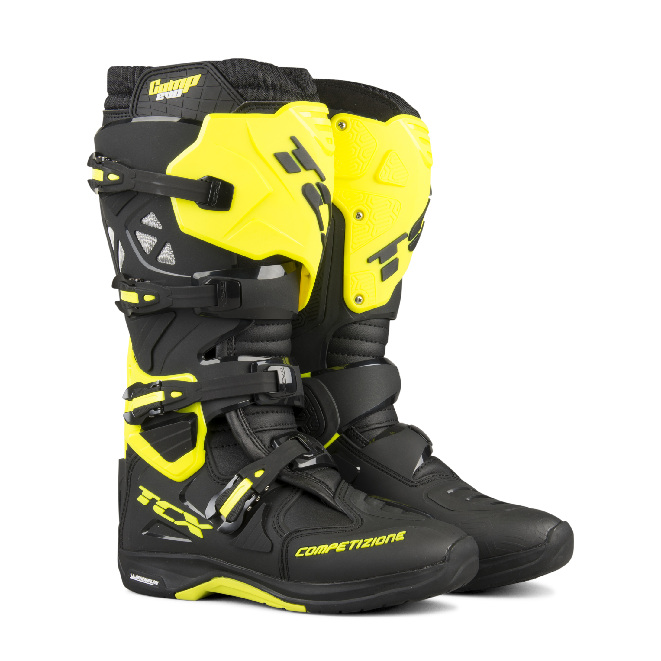 Tcx Comp Evo Michelin Svart/flu