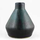 カールハリー・スタルハーネ 　ブラックグリーンのベース 17cm Vase 1960年代
