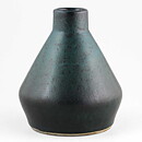 カールハリー・スタルハーネ 　ブラックグリーンのベース 17cm Vase 1960年代
