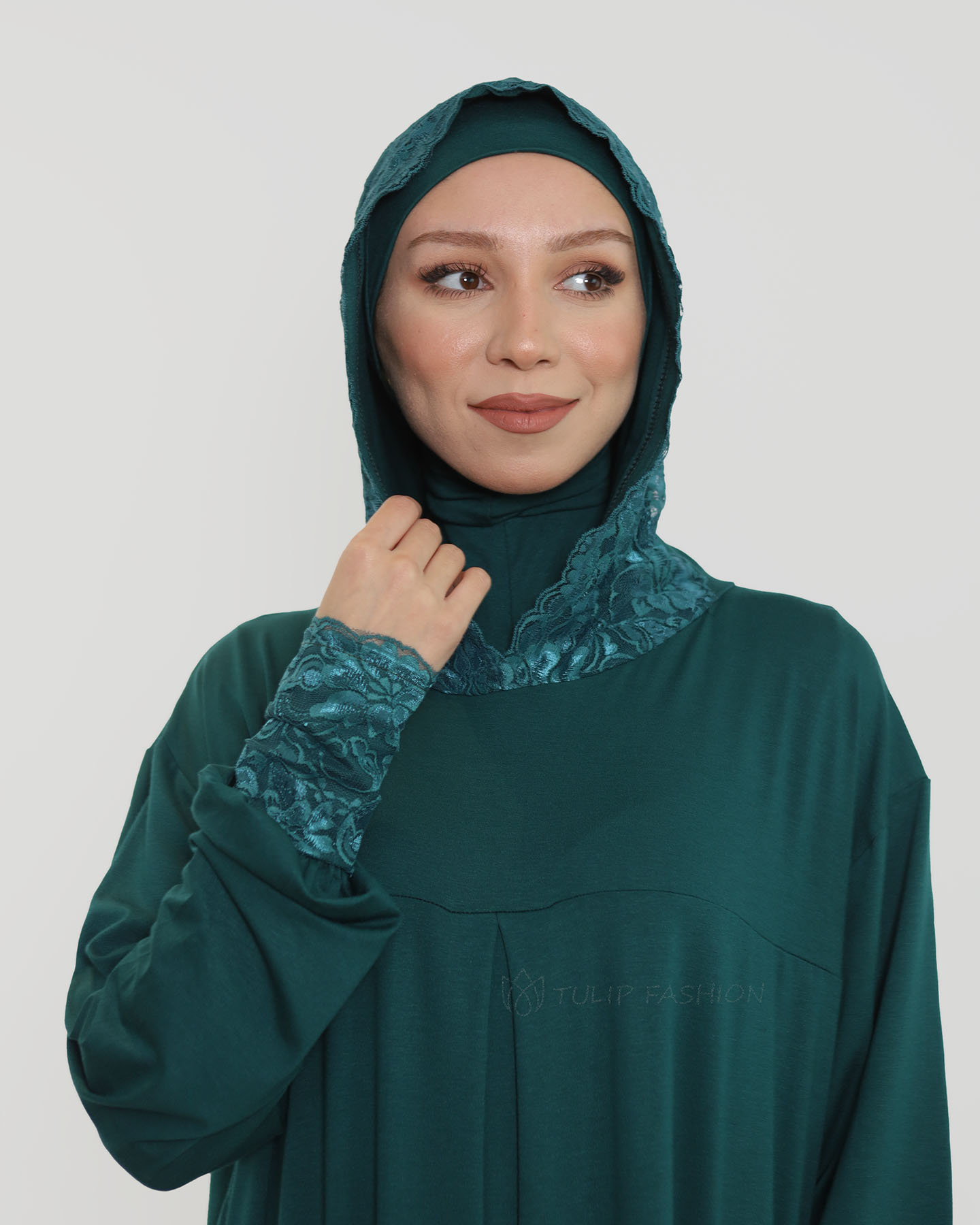 Prayer Clothes Tiara - Green - 2