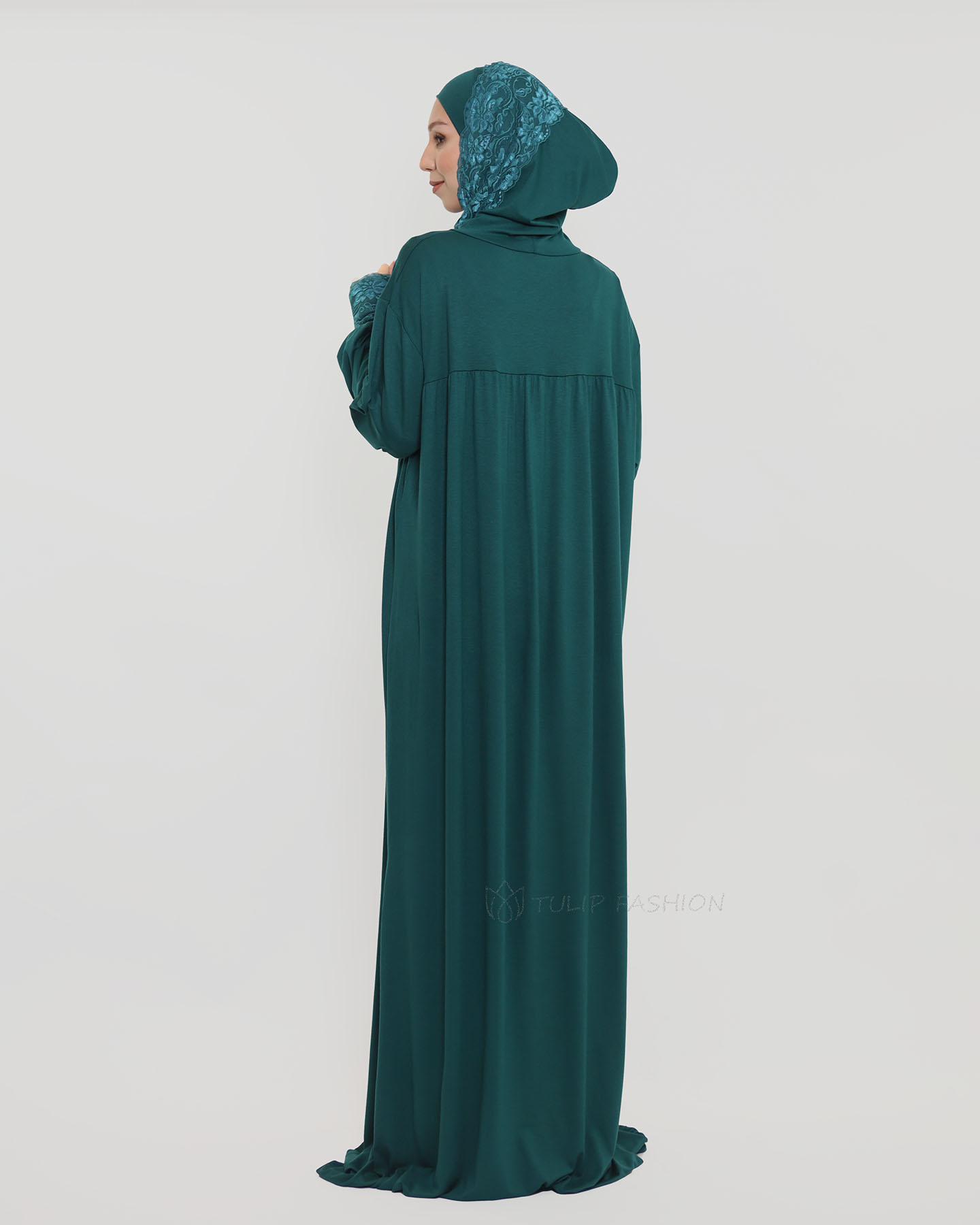 Prayer Clothes Tiara - Green - 4