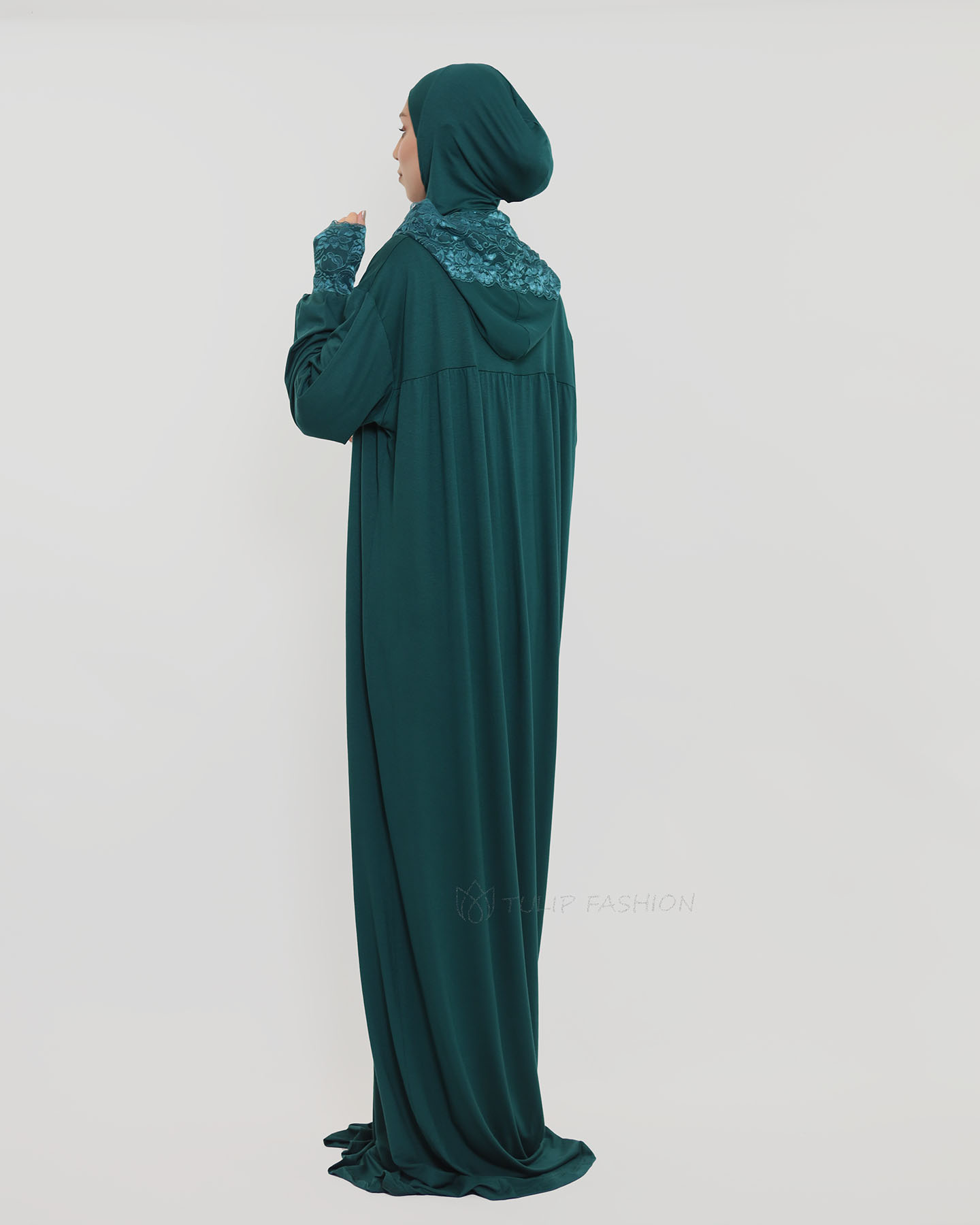 Prayer Clothes Tiara - Green - 3