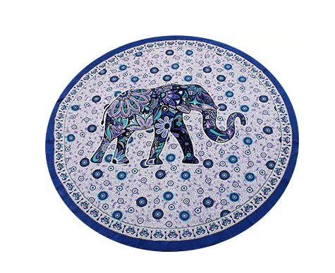 Elefant Mandala - Rund 